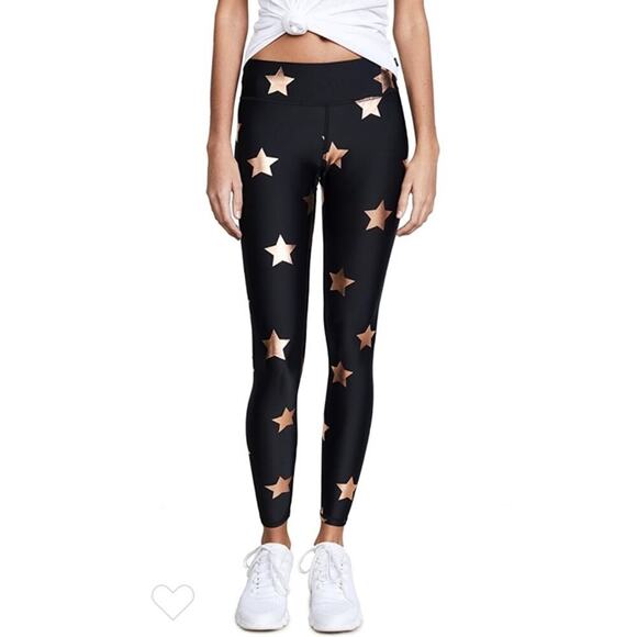 Terez Big Star Foil Print Leggings. - Picture 6 of 9